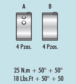 COJINETES DE BIELA MORESA